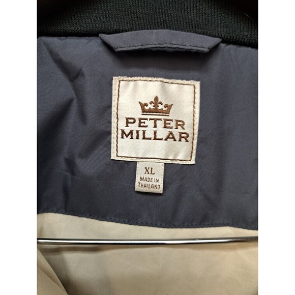 Peter Millar Golf Full Zip Jacket Mens XL Lined Windbreaker Bomber Hyperlight - Picture 6 of 9